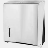 Dispenser em inox p/ Papel Toalha (escovado) - NTI