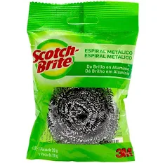 Esponja Aço Inox Para Limpeza Pesada 3m Scotch Brite