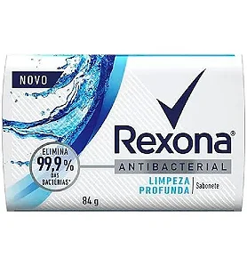 Sabonete Barra Rexona Limpeza Profunda 84g