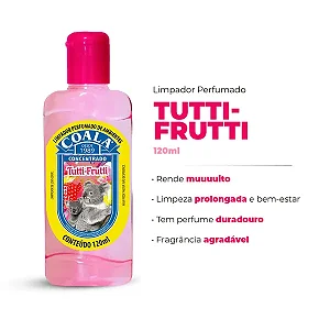 Limpador Perfumado Coala Conc Tutti-Frutti 120ml