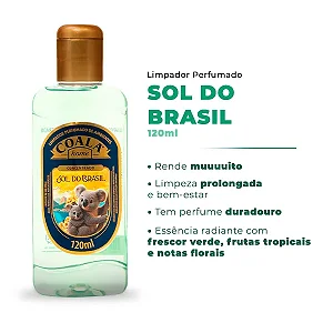 Limpador Perfumado Coala Conc Sol Do Brasil 120ml
