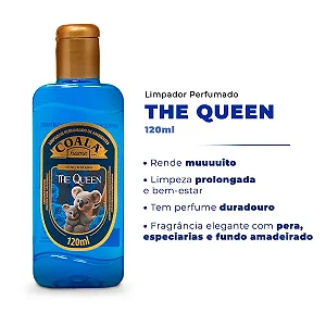 Limpador Perfumado Coala Conc The Queen 120ml
