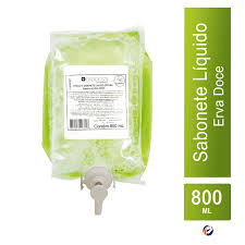 Sabonete Liquido Refil Com Válvula Erva Doce 800ml - Meyors