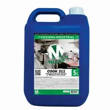 Detergente Alcalino Clorado p/ Máquina De Lavar Louça Cook311 5L - Meyors
