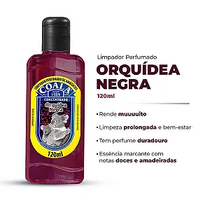 Limpador Perfumado Coala Orquidea Negra 120ml