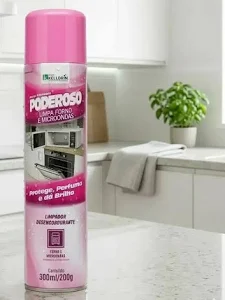 Limpa Forno E Microondas 300ml Poderoso - Kelldrin