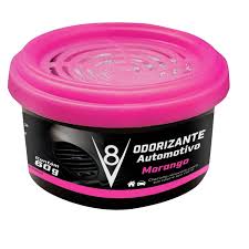 Odorizador Pote V8 Morango 60g Premium