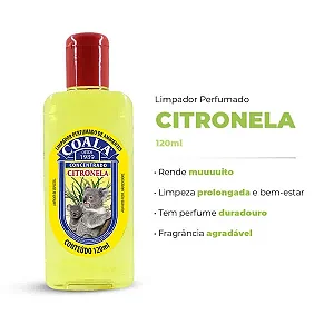 Limpador Perfumado Coala Conc Citronela 120ml
