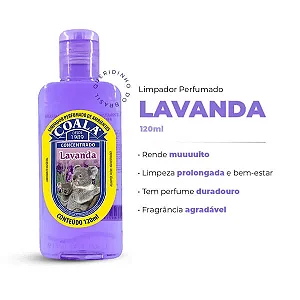 Limpador Perfumado Coala Conc Lavanda 120ml