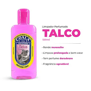 Limpador Perfumado Coala Conc Talco 120ml