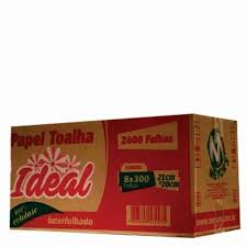Papel Toalha Interfolha FS 20x21 Celulose 2400 Ideal - Meyors