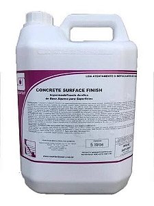 Impermeabilizante Acrílico Base Aquosa P/ Superfícies Concrete Surface Finish 5L - Spartan