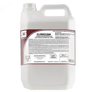 Desinfetante Clorado Cloroclean 5L - Spartan