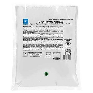 Espuma Antisséptica Lite'n Foamy Antibac 600ml S/ Válvula - Spartan