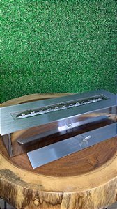 Queimador para Lareira Ecológica 40cm Inox 304