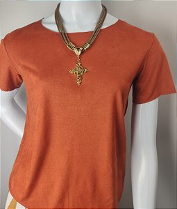 Blusa T-shirt sued Básica