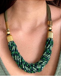 Colar Torsaid Verde