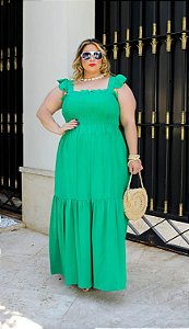Vestido Longo Fabiana - Pus Size