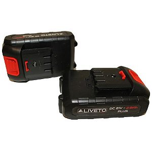 Bateria de Lítio 21V - 2Ah - 10c Plus  - Partes e Peças LVT-A0203 e 04