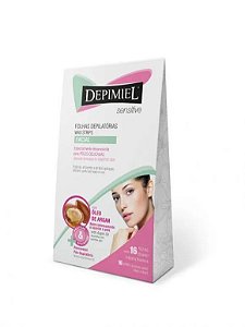 FOLHAS DEPILATÓRIAS DEPIMIEL SENSITIVE - ROSTO