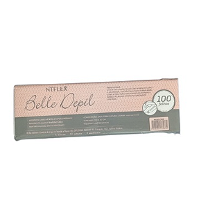 PERLON FOLHAS PARA DEPILAÇÃO BELLE DEPIL (100 UNIDADES)