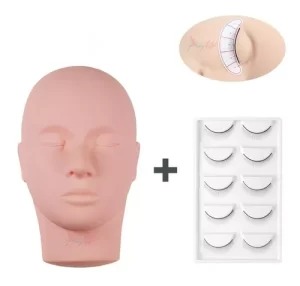 Kit Cabeça + Cílios P/ Treino