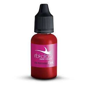 Pigmento Orgânico Vermelho Vivo Rosado 15ml - Red Sand RBKollors