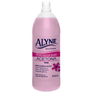 Acetona Alyne Pink Removedor De Esmalte 500ml