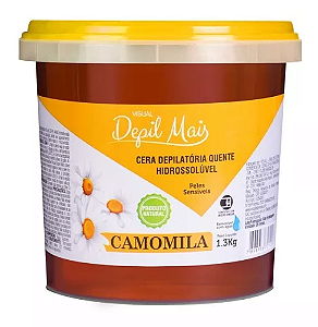 Cera Depilatória Hidrossolúvel Camomila 300g Depil Mais