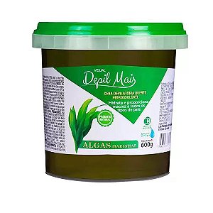 Cera Depilatória Hidrossolúvel Algas 600g Depil Mais