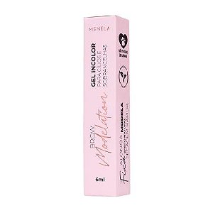 Brow Modelation Gel Incolor de Cilios e Sobrancelhas 6ml - Menela