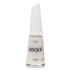 Esmalte Risqué Branco Cremoso Classic 8ml
