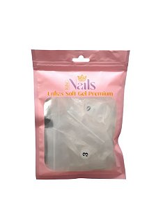 Tips Gel Edge Transparente 500 unidades - King Nails