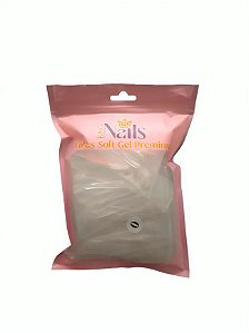 Postica Gel Mandorla Russa Transparente 360 unidades - King Nails