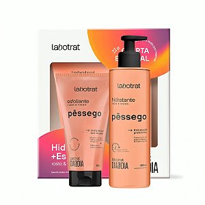 Kit Labotrat Esfoliante 150g + Hidratante 190g Pêssego