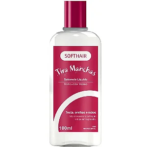 Soft Hair Sabonete Líquido Tira Manchas Suaveness 100ml