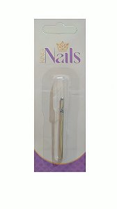 Broca Diamantada Blister Topo Redondo Medio - King Nails