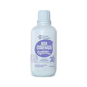 Água oxigenada vol 30 -100ml - Corpo Dourado