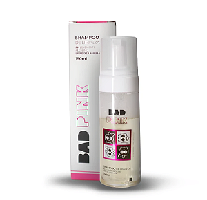 Shampoo de Limpeza Bad Pink - Mousse de Limpeza 150ml