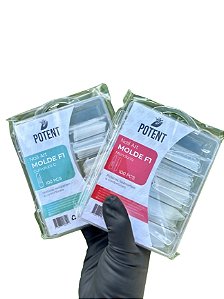 Moldes F1 Nail Arts Com 100un - Potent Nails