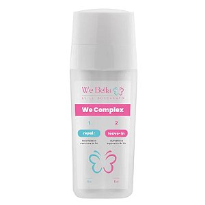 Kit We Complex Passo 1 Repair e Passo 2 Leave-in We Bella 30g