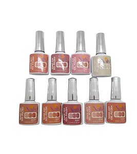 Esmalte em Gel Translucido Nudes Classicos C UV/Led 12ml (c/ Anvisa) - King Nails