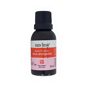 ÓLEO NATURAL DE ROSA MOSQUETA 100% PURO 30ML - NAVINA