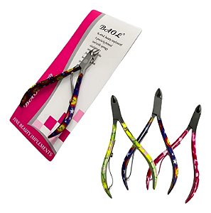 Alicate De Cutícula Unha Profissional Aço Inoxidável (Cores Variaveis)