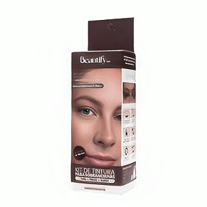 Kit Tintura Para Sobrancelhas, Fios, Pelos e Barba 10gr