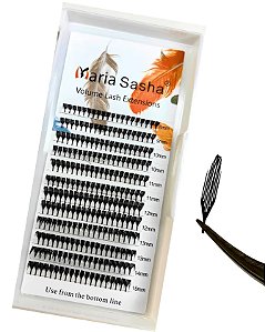 Cílios Maria Sasha 0.07D MIX(8-15MM) – Efeito Pena