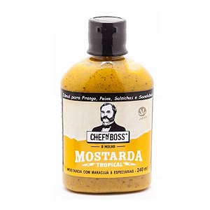 Mostarda Tropical com Maracujá 240ml