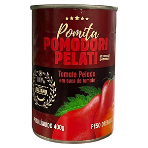 POMITA DE TOMATE POMODORO PELATI LATA 400g