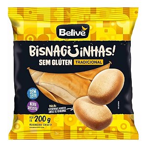 Bisnaguinha Tradicional sem Gluten e Sem Lactose 200g