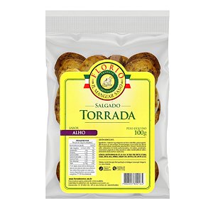 Torrada Salgada Alho Casa Florio 100g